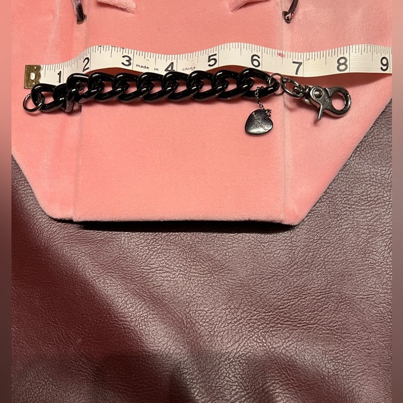 Betsey Johnson Black Chain Bracelet - Picture 4 of 5